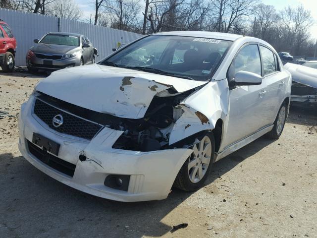 3N1AB6AP8CL777260 - 2012 NISSAN SENTRA 2.0 SILVER photo 2