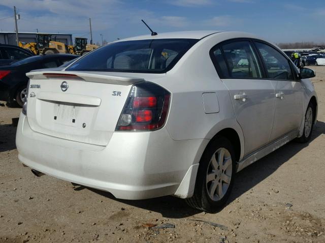 3N1AB6AP8CL777260 - 2012 NISSAN SENTRA 2.0 SILVER photo 4