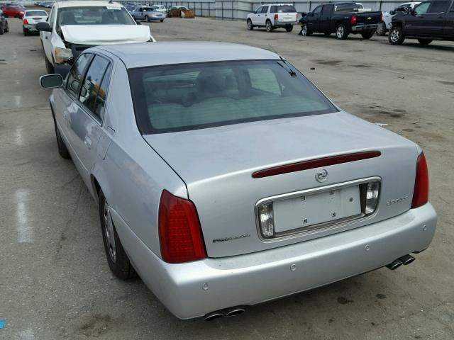 1G6KD54Y83U192990 - 2003 CADILLAC DEVILLE SILVER photo 3