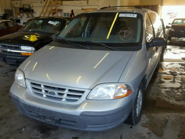 2FMZA5149YBA1320 - 2000 FORD WINDSTAR L SILVER photo 2