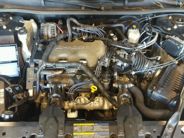 2G1WF55E659254005 - 2005 CHEVROLET IMPALA BLACK photo 9