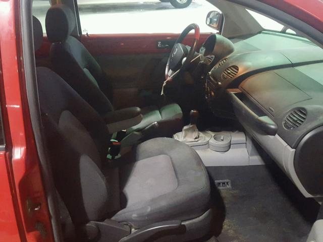 3VWCP21C73M402321 - 2003 VOLKSWAGEN NEW BEETLE 红色 照片 5
