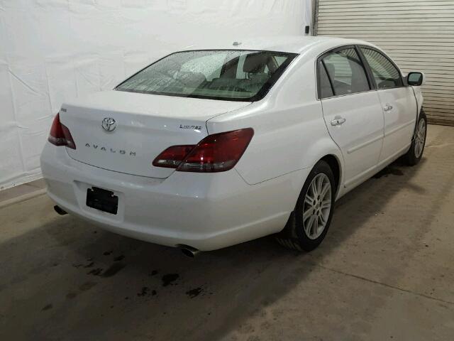 4T1BK3DB8AU351969 - 2010 TOYOTA AVALON XL WHITE photo 4