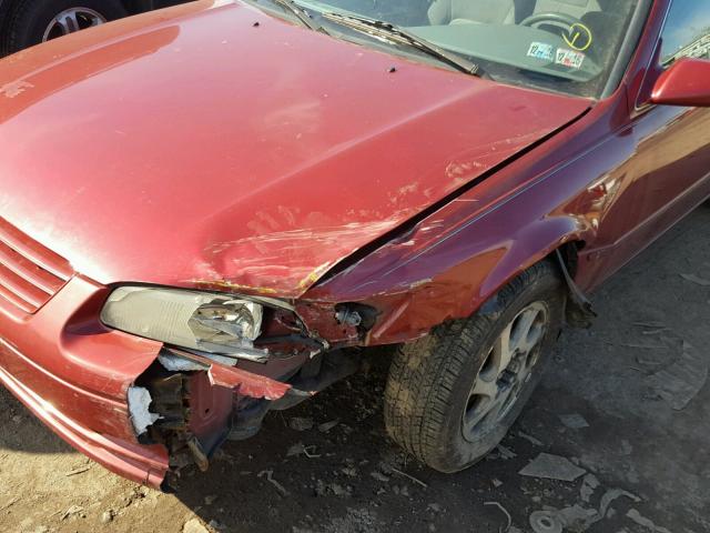 JT2BF22K4W0138272 - 1998 TOYOTA CAMRY CE RED photo 9