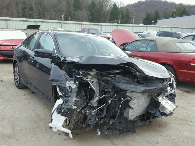 19XFC2F70GE064915 - 2016 HONDA CIVIC EX Սև լուսանկար 1
