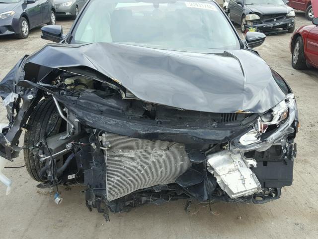 19XFC2F70GE064915 - 2016 HONDA CIVIC EX Սև լուսանկար 7