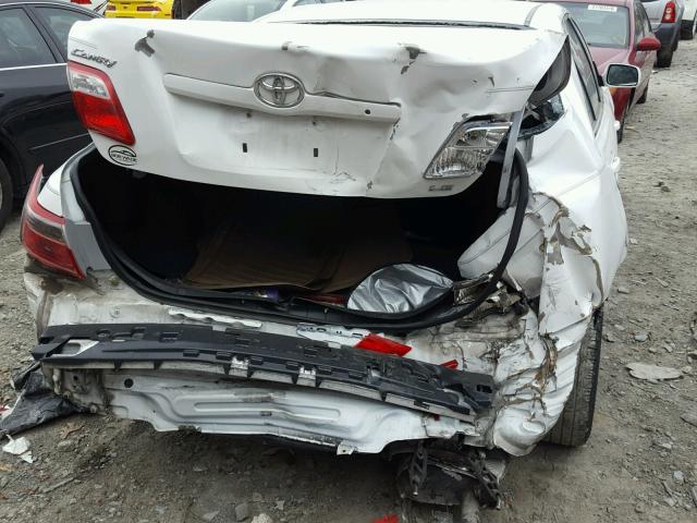 4T1BE46K97U662037 - 2007 TOYOTA CAMRY NEW WHITE photo 9