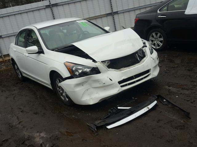 1HGCP2F62CA208753 - 2012 HONDA ACCORD SE WHITE photo 1