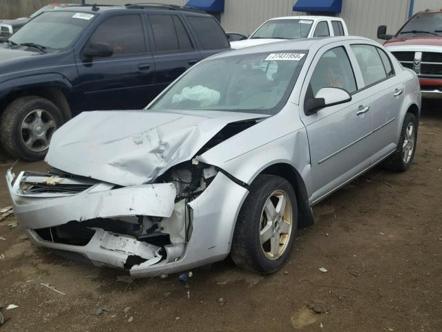 1G1AZ52FX57611153 - 2005 CHEVROLET COBALT LT SILVER photo 2