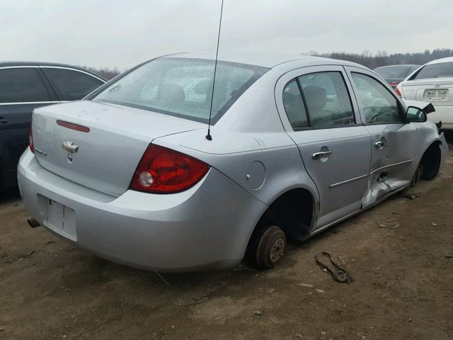 1G1AZ52FX57611153 - 2005 CHEVROLET COBALT LT SILVER photo 4