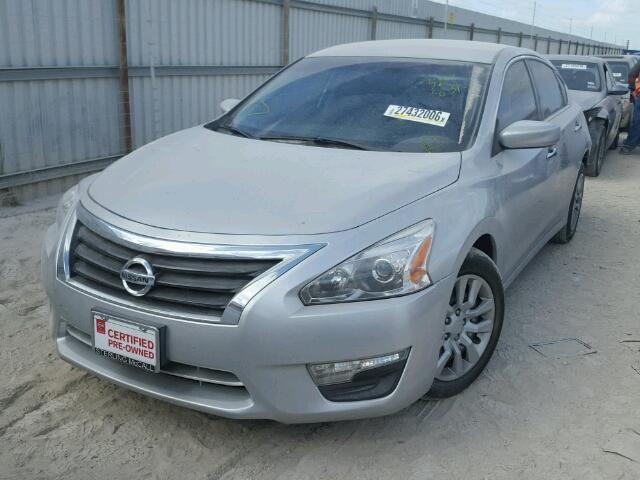 1N4AL3AP6FN329831 - 2015 NISSAN ALTIMA 2.5 SILVER photo 2