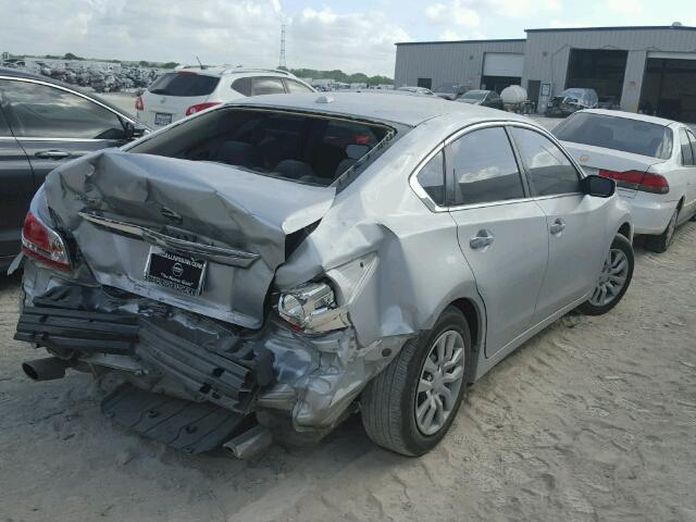 1N4AL3AP6FN329831 - 2015 NISSAN ALTIMA 2.5 SILVER photo 4