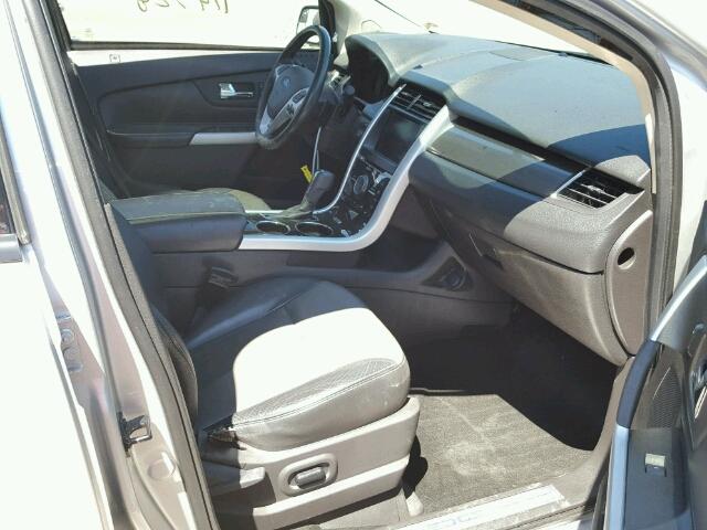 2FMDK3AK5DBA08835 - 2013 FORD EDGE SPORT SILVER photo 5