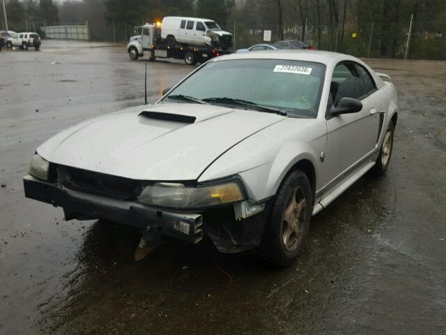 1FAFP40414F122939 - 2004 FORD MUSTANG SILVER photo 2