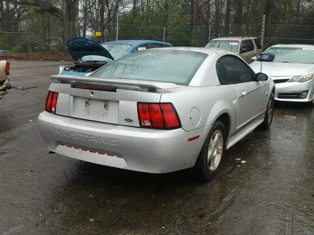 1FAFP40414F122939 - 2004 FORD MUSTANG SILVER photo 4