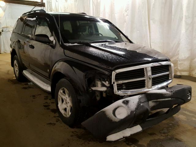 1D4HB38N66F170998 - 2006 DODGE DURANGO SX BLACK photo 1