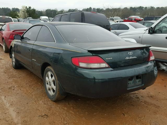 2T1CF22P9XC124771 - 1999 TOYOTA CAMRY SOLA GREEN photo 3