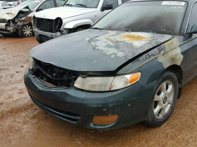 2T1CF22P9XC124771 - 1999 TOYOTA CAMRY SOLA GREEN photo 9