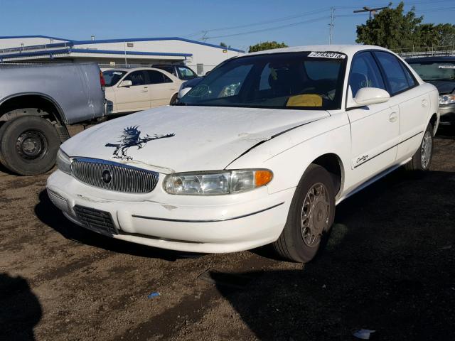 2G4WS52JX11243615 - 2001 BUICK CENTURY CU WHITE photo 2