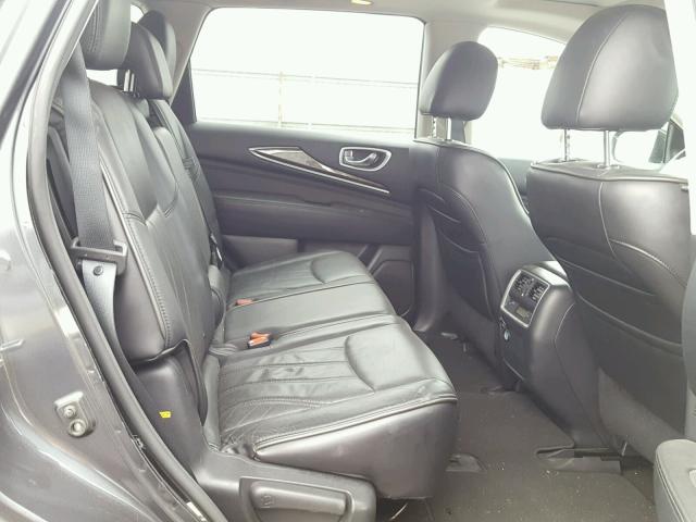 5N1AL0MN7DC345026 - 2013 INFINITI JX35 BASE CHARCOAL photo 6