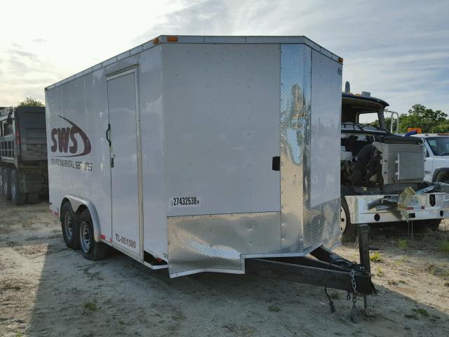 53FBE1620FF014835 - 2015 COVE TRAILER WHITE photo 1