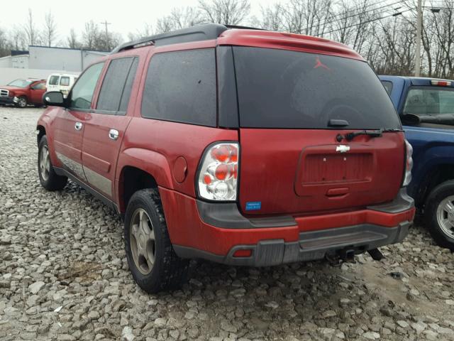 1GNET16SX56142945 - 2005 CHEVROLET TRAILBLAZE RED photo 3