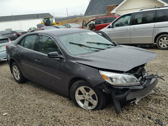 1G11B5SA3DF295706 - 2013 CHEVROLET MALIBU LS ნაცრისფერი ფოტო 1