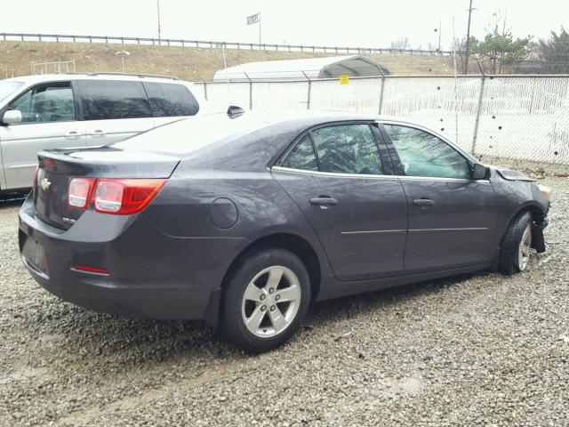 1G11B5SA3DF295706 - 2013 CHEVROLET MALIBU LS ნაცრისფერი ფოტო 4