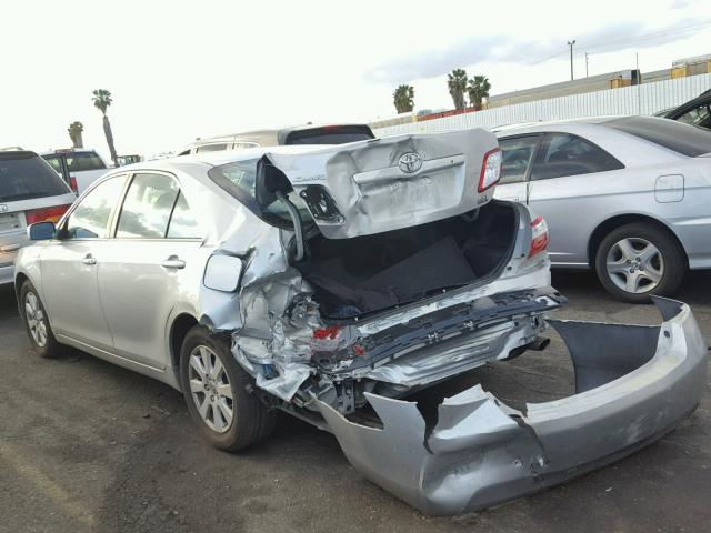 4T1BB46K97U007949 - 2007 TOYOTA CAMRY NEW SILVER photo 3