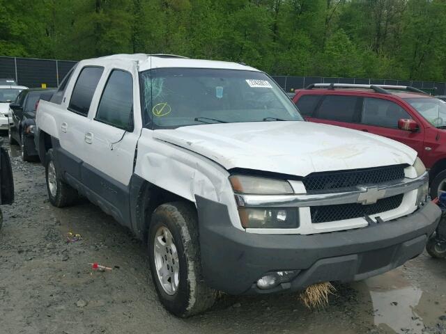 3GNEK13T83G216648 - 2003 CHEVROLET AVALANCHE WHITE photo 1