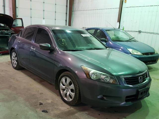 1HGCP3F81AA000268 - 2010 HONDA ACCORD EXL GRAY photo 1