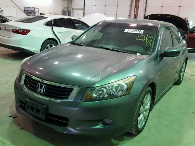 1HGCP3F81AA000268 - 2010 HONDA ACCORD EXL GRAY photo 2