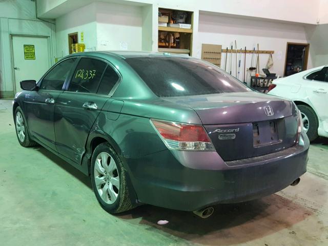 1HGCP3F81AA000268 - 2010 HONDA ACCORD EXL GRAY photo 3