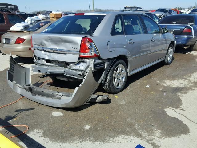 1G1ZT68N77F116426 - 2007 CHEVROLET MALIBU MAX SILVER photo 4