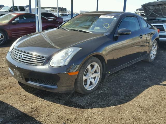 JNKCV54E27M908615 - 2007 INFINITI G35 BLACK photo 2