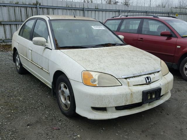 JHMES96603S002287 - 2003 HONDA CIVIC HYBR WHITE photo 1