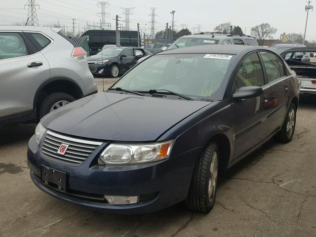 1G8AL55F07Z146095 - 2007 SATURN ION LEVEL BLUE photo 2