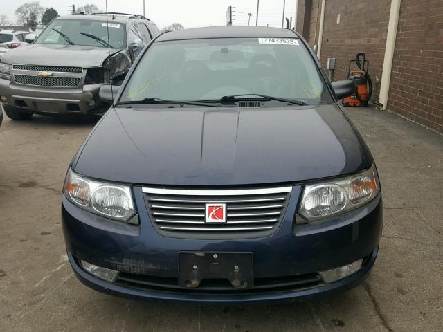 1G8AL55F07Z146095 - 2007 SATURN ION LEVEL BLUE photo 9