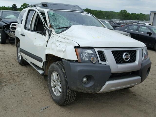 5N1AN0NW2FN660387 - 2015 NISSAN XTERRA X WHITE photo 1