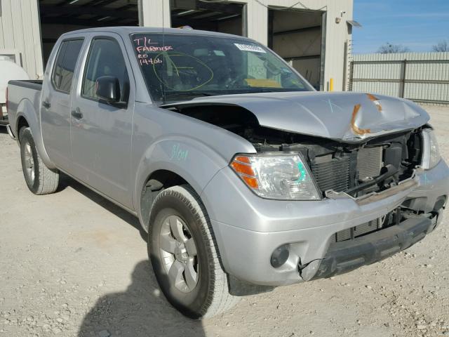 1N6AD0ER3CC475805 - 2012 NISSAN FRONTIER S SILVER photo 1