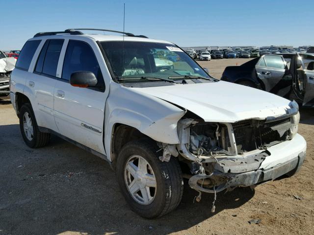 1GNDS13S022120300 - 2002 CHEVROLET TRAILBLAZE WHITE photo 1