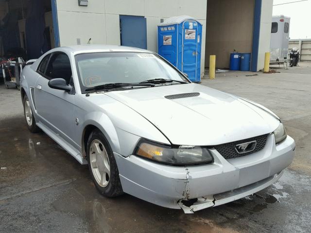 1FAFP40644F149523 - 2004 FORD MUSTANG SILVER photo 1