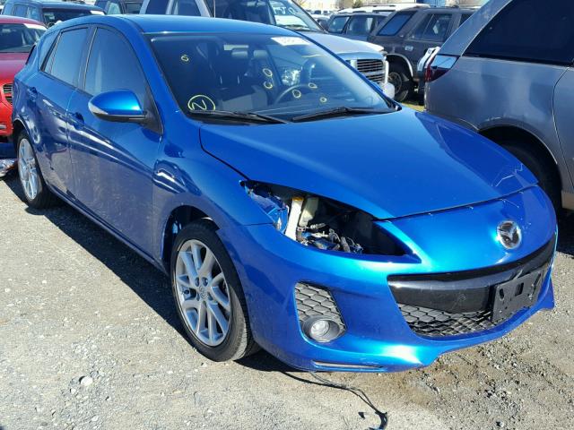 JM1BL1L64C1576212 - 2012 MAZDA 3 S BLUE photo 1