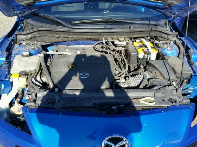 JM1BL1L64C1576212 - 2012 MAZDA 3 S BLUE photo 7