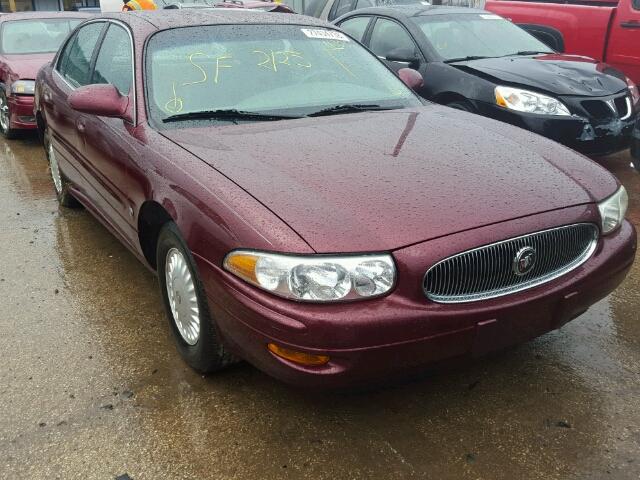 1G4HP54K1Y4175378 - 2000 BUICK LESABRE CU MAROON photo 1