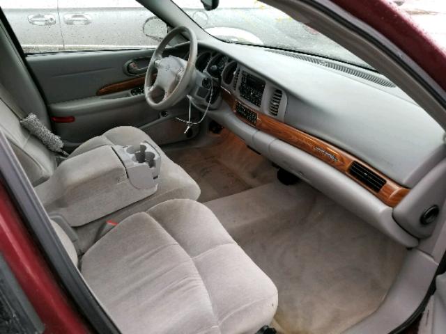 1G4HP54K1Y4175378 - 2000 BUICK LESABRE CU MAROON photo 5