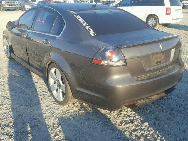 6G2EC57Y98L137168 - 2008 PONTIAC G8 GT CHARCOAL photo 3