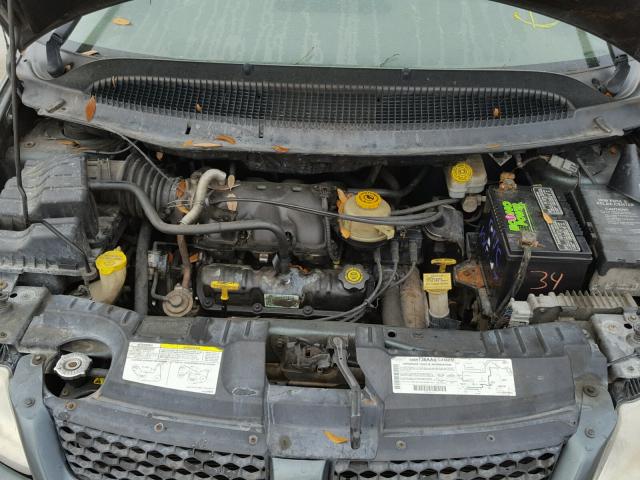 1B4GP44R52B513176 - 2002 DODGE GRAND CARA GREEN photo 7