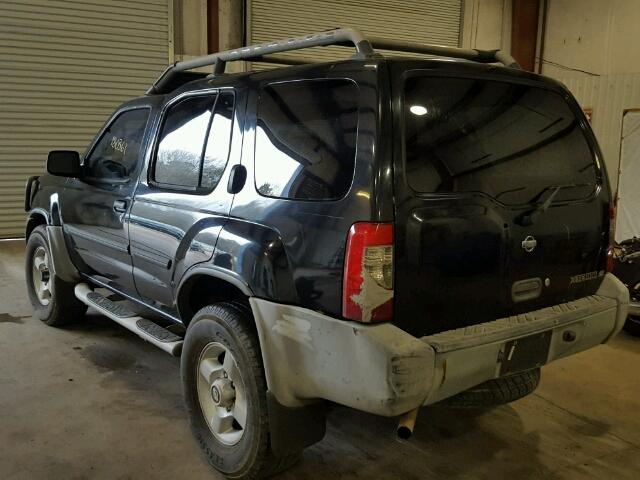 5N1ED28Y91C539339 - 2001 NISSAN XTERRA XE BLACK photo 3