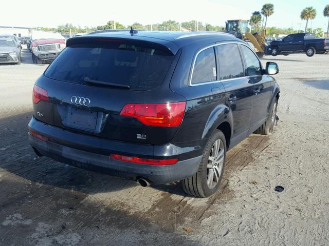 WA1BY64L58D006660 - 2008 AUDI Q7 3.6 QUA BLACK photo 4